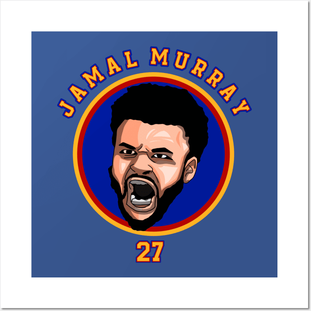 Jamal Murray Wall Art by BINSU